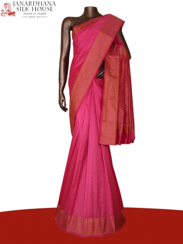 Thread Weave Classic South Silk Saree